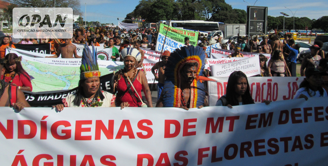 OPAN: Indígenas de Mato Grosso unidos no ATL