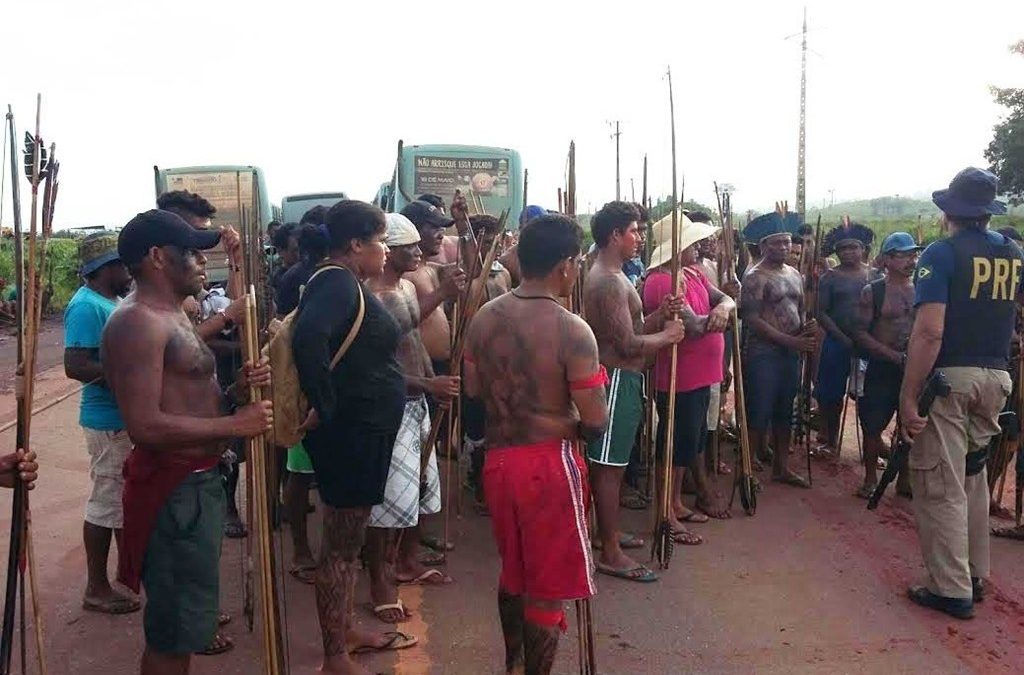 AMAZÔNIA: Protesto de indígenas chega ao 3º dia na rodovia Transamazônica, no sudoeste do Pará