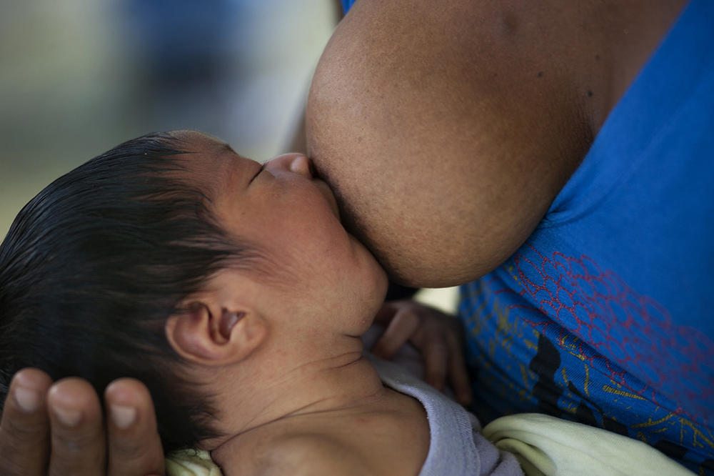SESAI: SESAI incentiva indígenas para a amamentação materna