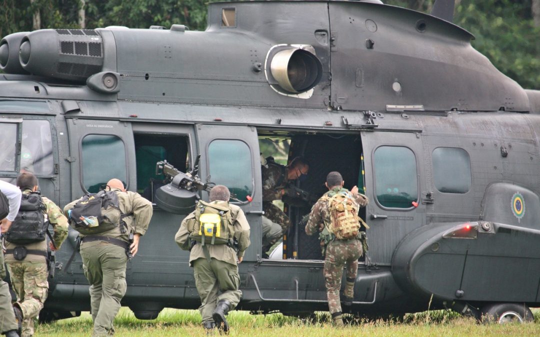 DEFESA: Na Amazônia Legal, militares agem na Operação Verde Brasil 2