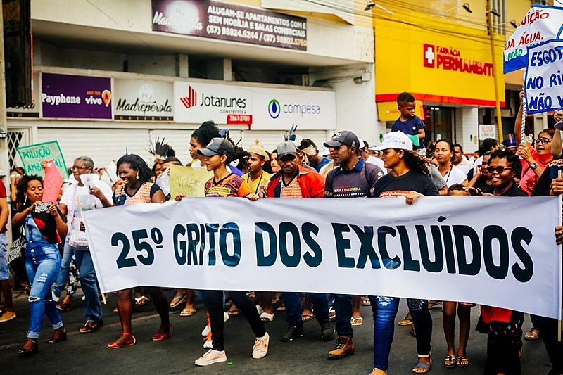 BRASIL DE FATO: Nordeste se articula para promover o 26º Grito dos Excluídos
