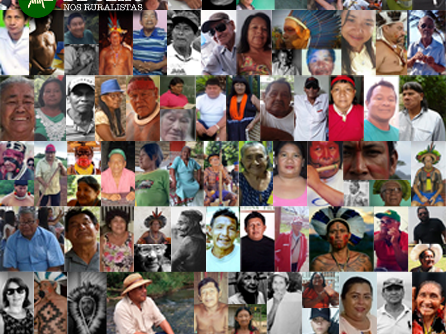 DE OLHO NOS RURALISTAS: Estas são as faces de 100 indígenas mortos por Covid-19 no Brasil