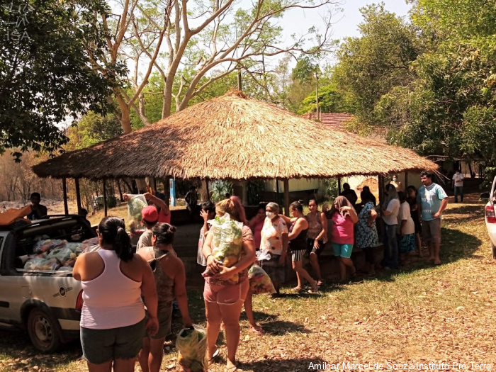 ISA: Produtos da reforma agrária alimentam indígenas de SP durante a pandemia