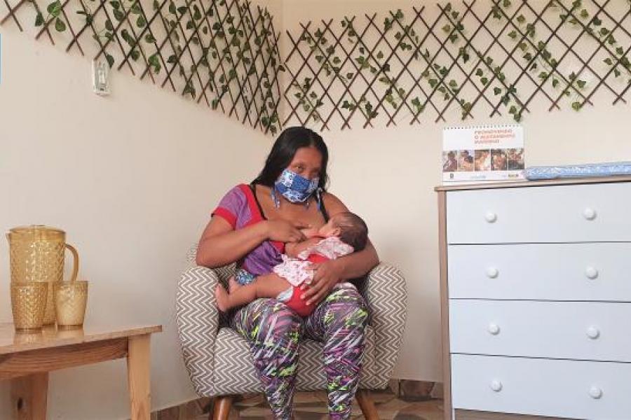 ONU: UNICEF inaugura espaços de aleitamento materno para mulheres migrantes em Manaus