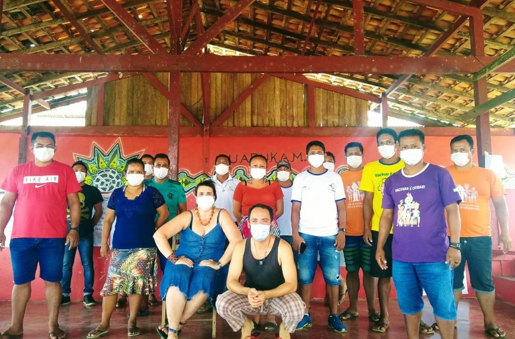 IEPÉ: Agentes Indígenas de Saúde e de Saneamento participam de ações de enfrentamento à COVID-19 na Terra Indígena Uaçá realizadas pela parceria entre Iepé, DSEI e CCPIO