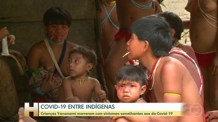 G1: Conselho de saúde indígena relata em ofício mortes de crianças Yanomami com sintomas de Covid em Roraima