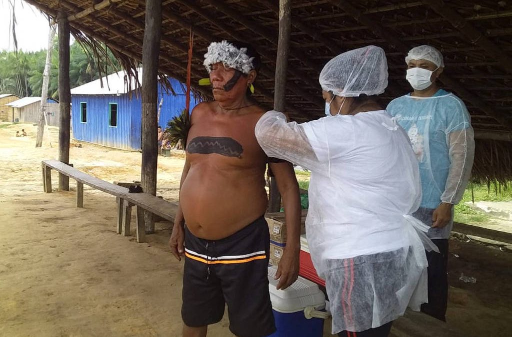 FOLHA DE SÃO PAULO: Comunidade ianomâmi no AM respira aliviada e faz planos após vacinação chegar à maioria dos adultos