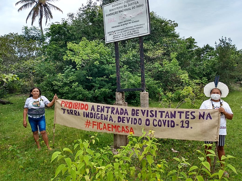 BRASIL DE FATO: Dificuldades no acesso ao ensino remoto prejudica população indígena do Ceará