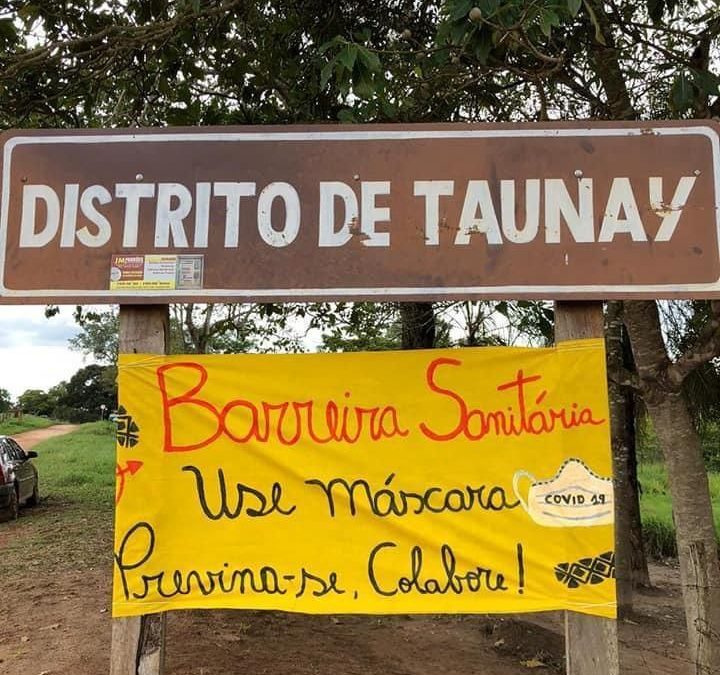 APIB: APIB e Conselho Terena acionam MPF para vacinação do povo Terena, no distrito de Taunay (MS)