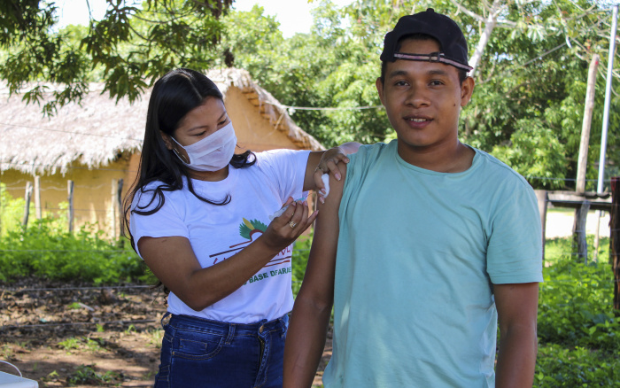 ISA: Na Terra Indígena Araribóia, fake news atrapalham vacinação