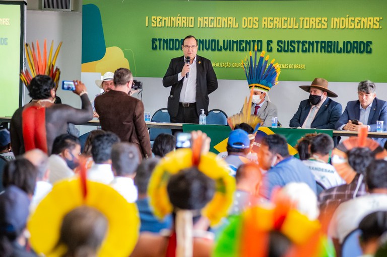 FUNAI: Presidente da Funai participa de seminário de agricultores indígenas em Brasília