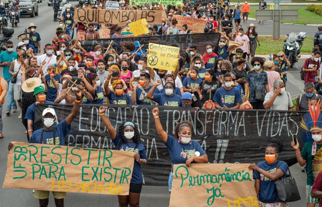 COMIN: “A educação superior é um direito e não deve ser abordado como privilégio de poucos”, afirmam estudantes indígenas e quilombolas que estão em Brasília