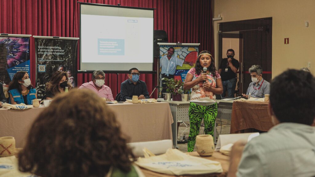 IEB: Em Belém (PA), fórum reúne empresários, poder público e sociedade civil para discutir empregabilidade de indígenas Warao refugiados