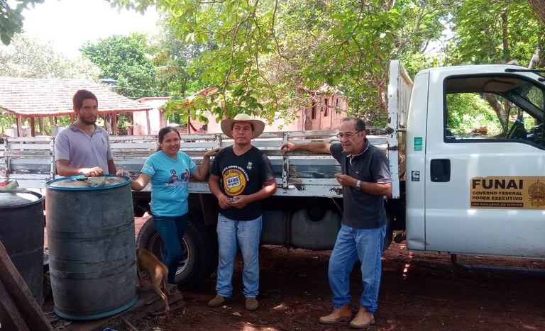 FUNAI: Funai fornece 17,7 mil litros de óleo diesel para 47 aldeias no Mato Grosso do Sul