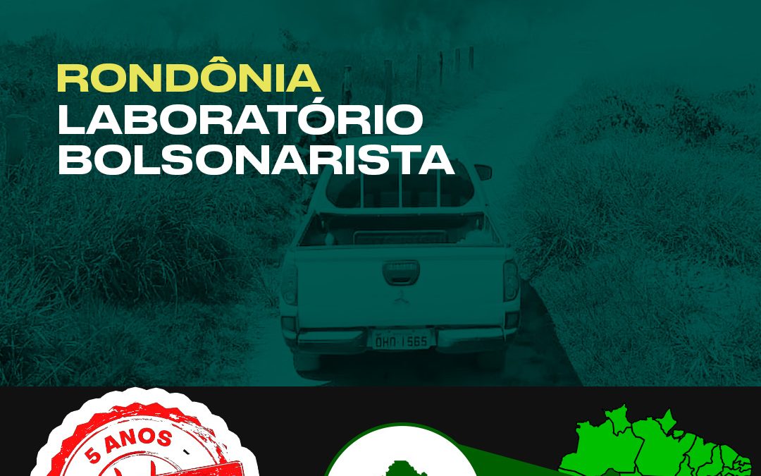 DE OLHO NOS RURALISTAS: Rondônia é laboratório das políticas de extermínio de Bolsonaro