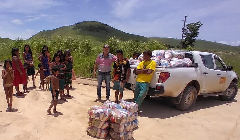 FUNAI: Funai finaliza distribuição de 3.890 cestas básicas para onze etnias indígenas em MG