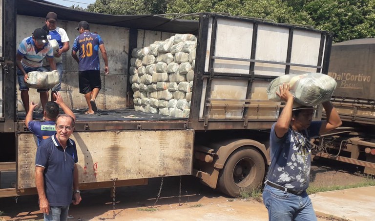 FUNAI: Unidade da Funai em Campo Grande distribui cestas básicas para 2,4 mil famílias indígenas no MS
