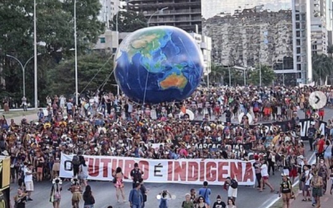 RBA: Indígenas marcham contra Bolsonaro e o Pacote da Destruição
