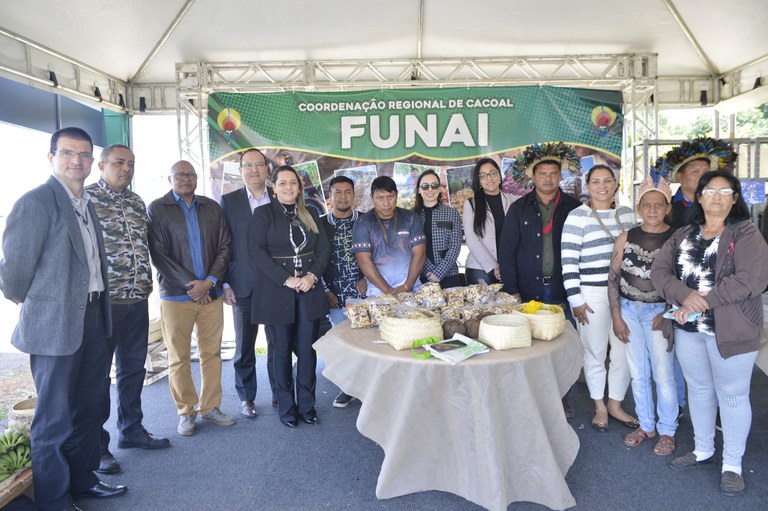 FUNAI: Comitiva da Funai visita a AgroBrasília 2022