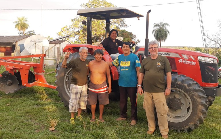 FUNAI: No Mato Grosso, Funai entrega maquinário agrícola a etnias do Parque do Xingu