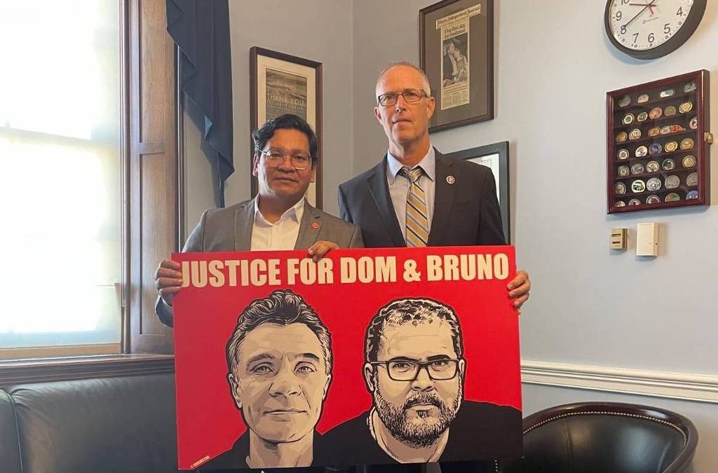 FOLHA DE SÃO PAULO: Advogado vai aos EUA após mortes de Bruno e Dom e diz que Brasil pode sofrer sanções