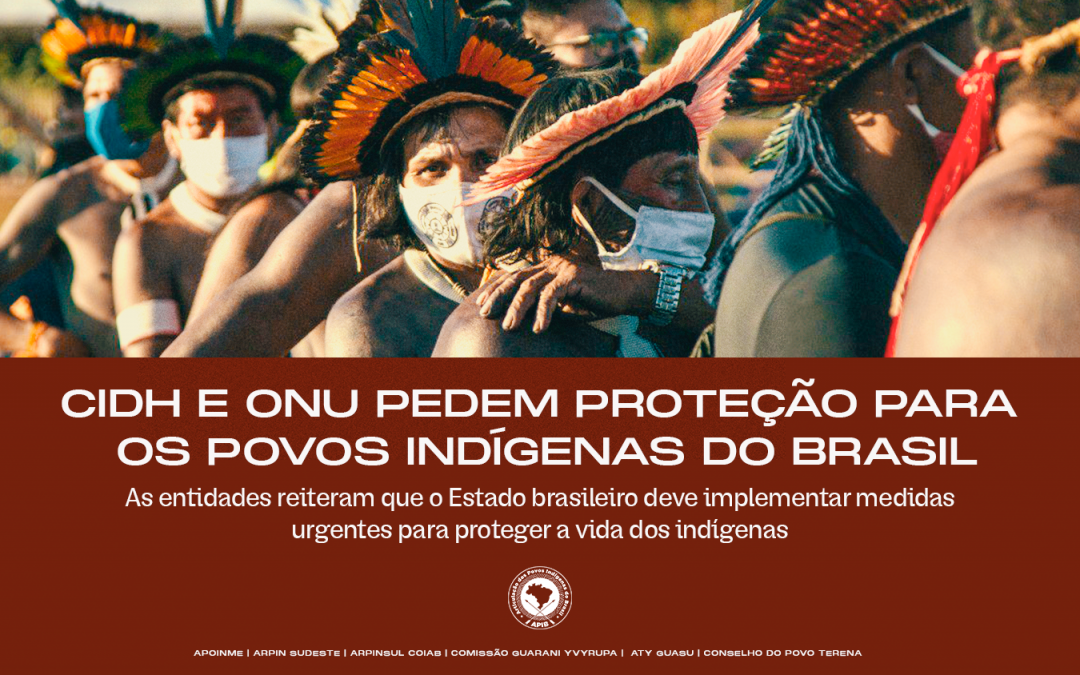 APIB: CIDH e ONU pedem proteção para os povos indígenas do Brasil