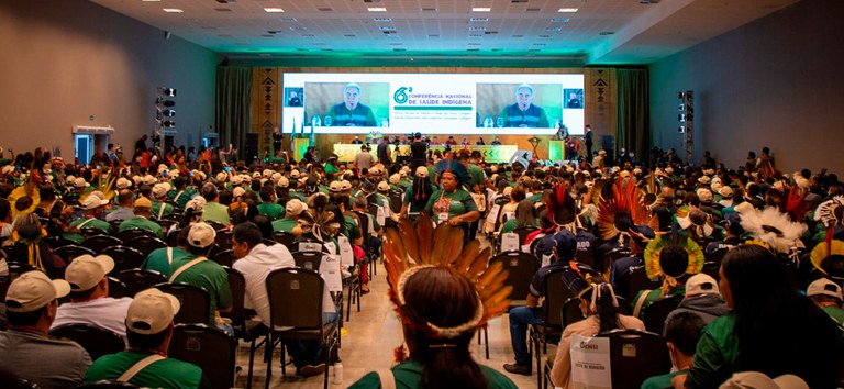 MINISTÉRIO DA SAÚDE: Conferência Nacional de Saúde Indígena reúne 1,7 mil representantes de povos originários de todo Brasil