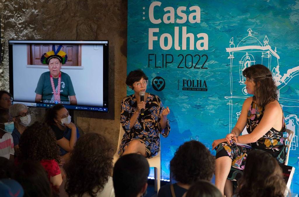 FOLHA DE SÃO PAULO: Os yanomamis sonham diferente do homem branco, diz Hanna Limulja na Flip