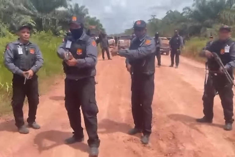 FOLHA DE SÃO PAULO: Seguranças de empresa apontam armas para indígenas no Pará