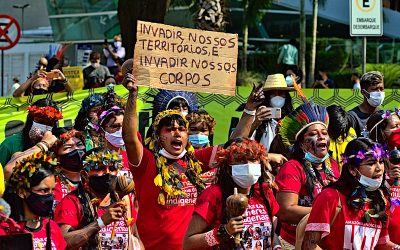 BRASIL DE FATO: Puyr Tembé: ‘Difícil ver mulheres indígenas vendendo ou arrendando terra: mãe não se negocia’