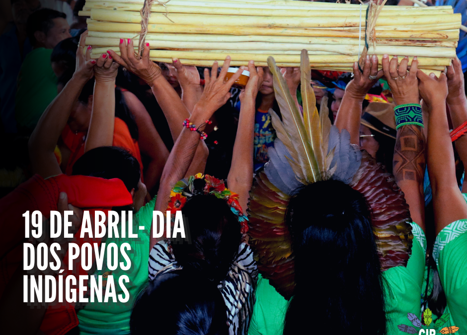 CIR: 19 de abril – Dia dos Povos indígenas