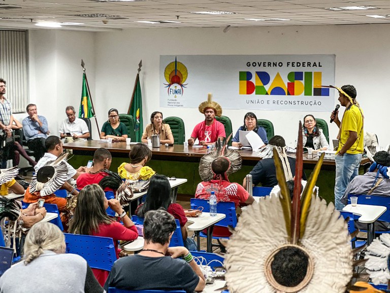 FUNAI: Funai recebe delegação de cerca de 50 lideranças indígenas de Alagoas e Sergipe