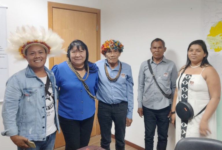 FUNAI: Joenia Wapichana e líderes indígenas de Rondônia debatem projetos de gestão ambiental