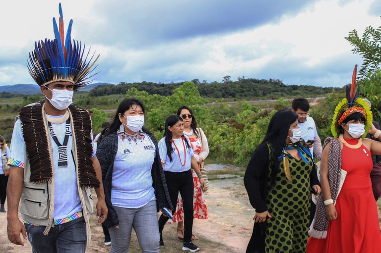 FUNAI: Funai participa de inauguração de Centro de Referência de Saúde na Terra Indígena Yanomami