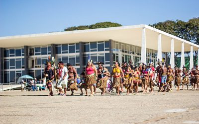 BRASIL DE FATO: Agendada esta quarta (30), análise do marco temporal no STF é ‘julgamento do século’ para os povos indígenas