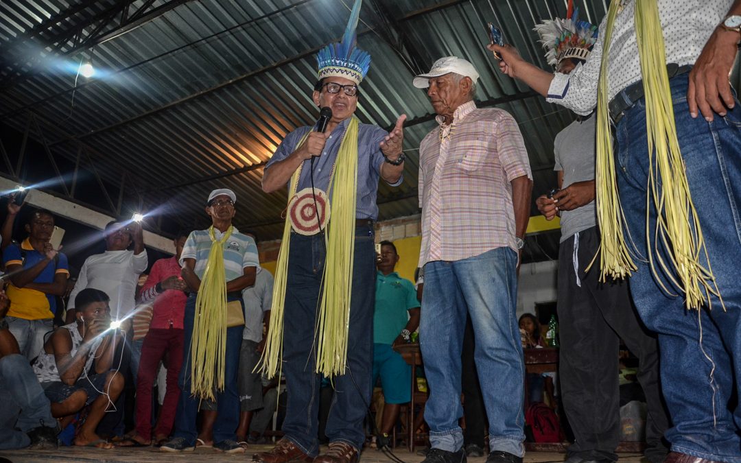 FUNAI: Presidente aproveita AmazonLog para se reunir com lideranças do Alto Solimões e Vale do Javari