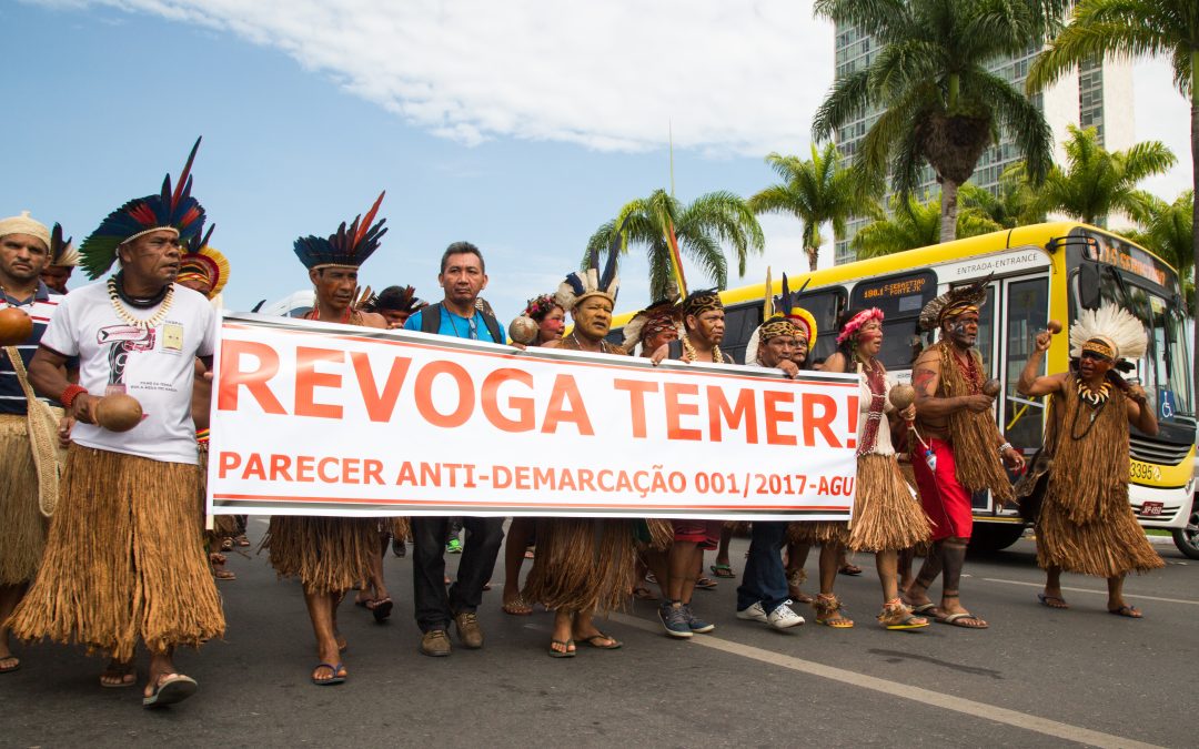 CIMI: Indígenas em marcha pela revogação do Parecer Antidemarcação de Michel Temer