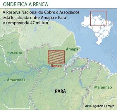 Comissão rejeita proposta que suspende decreto sobre reserva na Amazônia
