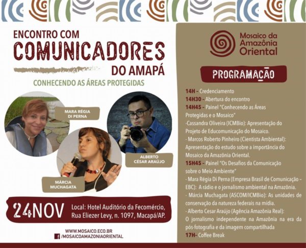 IEPÉ: Encontro com Comunicadores do Amapá: Conhecendo as Áreas Protegidas