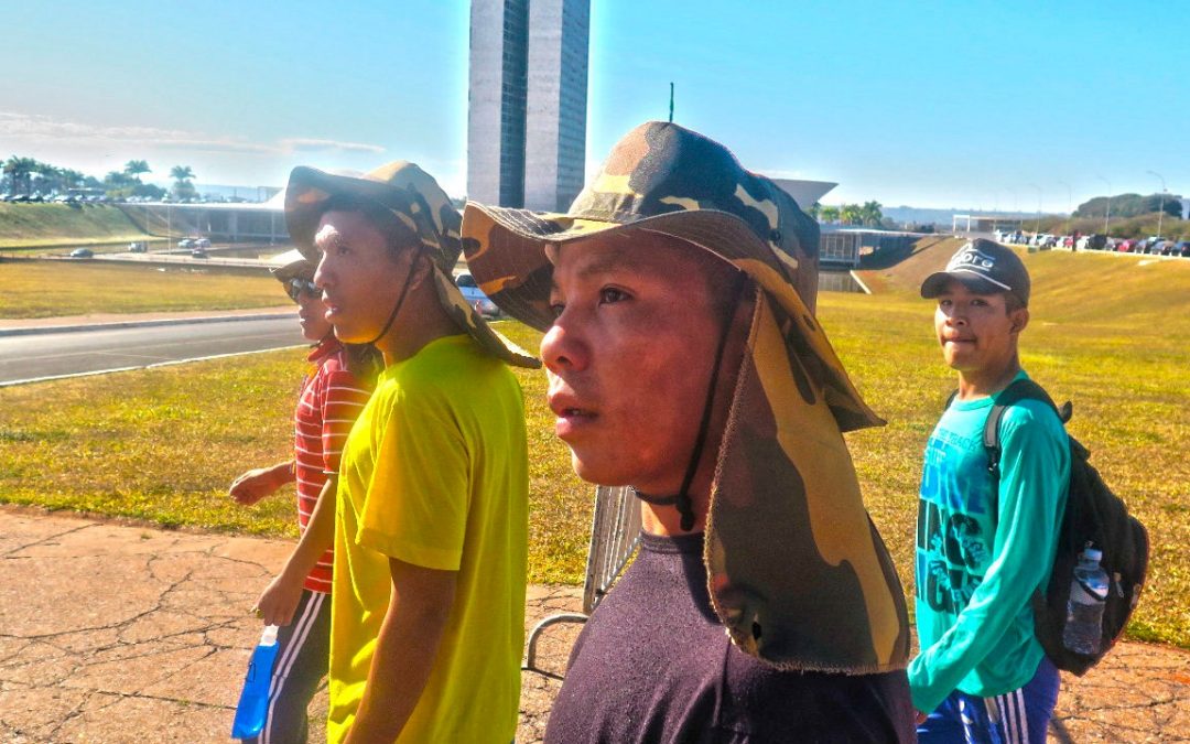 FUNAI: Povo indígena de recente contato visita Brasília