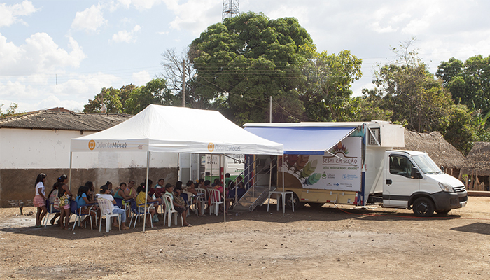 SESAI: Carreta oferta assistência odontológica de média complexidade em aldeia do Maranhão