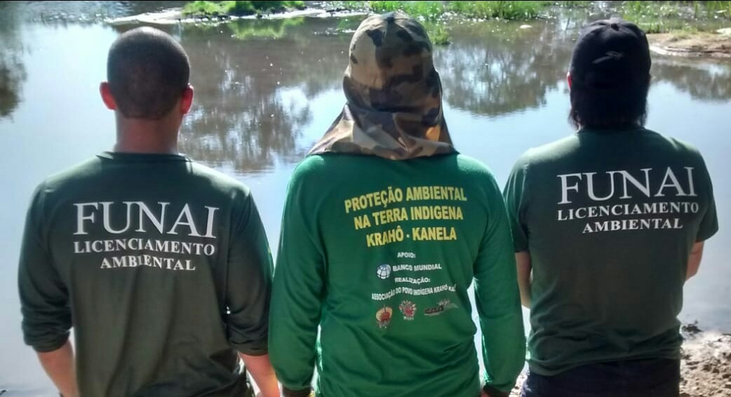 FUNAI: Povo Krahô-Kanela fiscaliza terra indígena e protege afluentes do Rio Araguaia, no estado do Tocantins