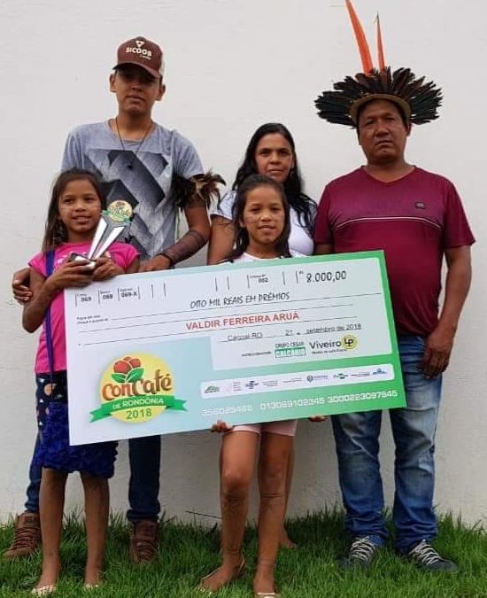 FUNAI: Povos Aruá, Suruí e Tupari recebem prêmio por cultivo familiar de café especial em Rondônia