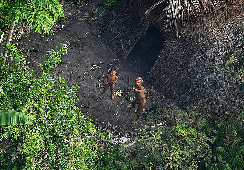 BRASIL DE FATO: Desmatamento na Amazônia é maior em territórios com povos indígenas isolados