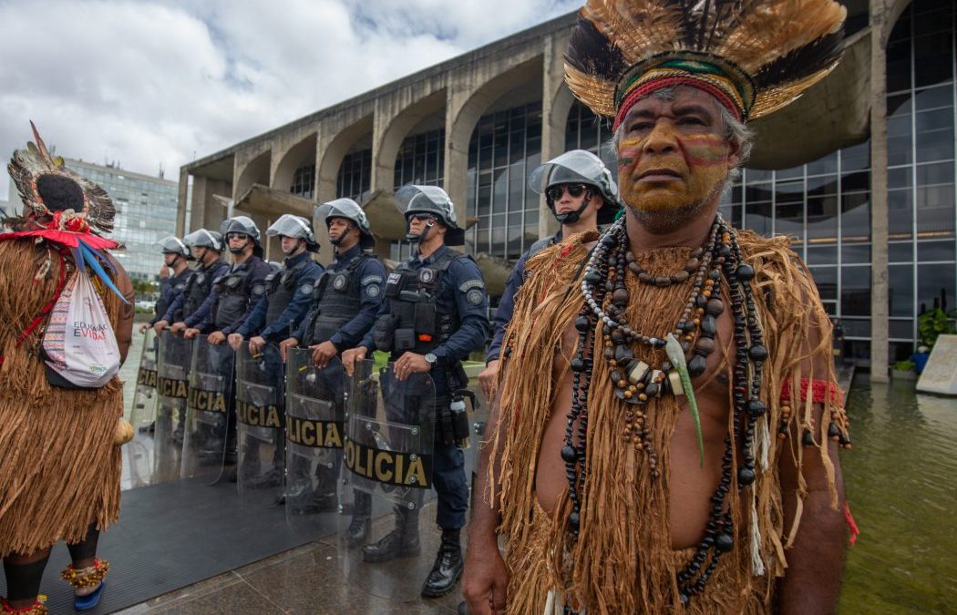 CIMI: Com indígenas em Brasília, Moro manda Força Nacional para sede da Funai