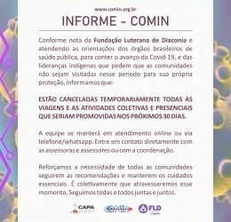 COMIN: INFORME COMIN