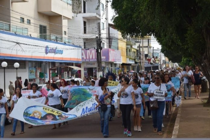 MOVIMENTO XINGU VIVO: Mulheres da Amazônia marcharam contra a violência doméstica, institucional e Territorial