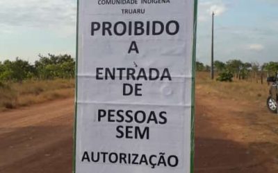 CIR: COMUNIDADES INDÍGENAS DE RORAIMA FECHAM O ACESSO AOS SEUS TERRITÓRIOS COMO MEDIDA DE PREVENÇÃO AO COVID-19