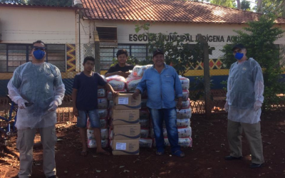 FUNAI: Indígenas de Mato Grosso do Sul recebem cestas de alimentos
