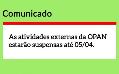 OPAN: COMUNICADO